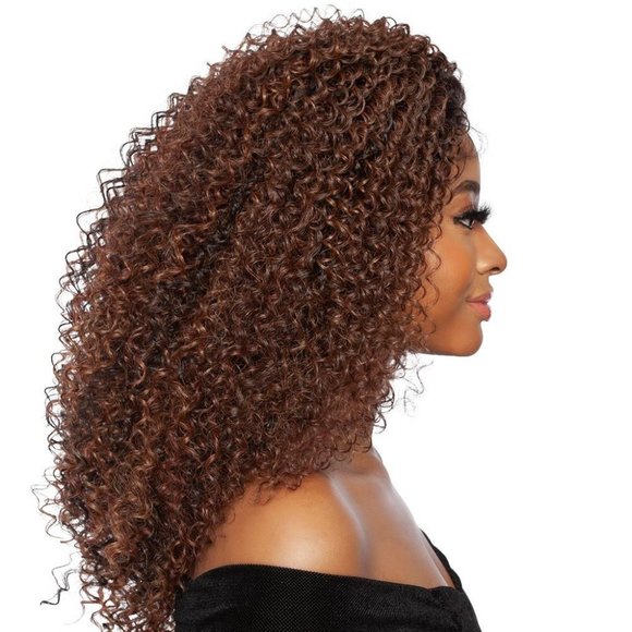 RCHN205 Roxie Mane Concept Lace Front Wig Red Carpet HD Transparent Curly Hair - Picture 3 of 4